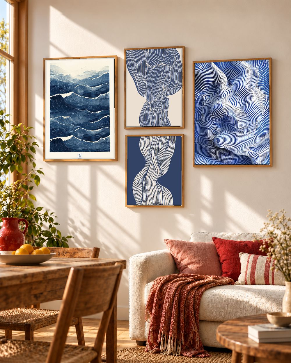 Set de cuadros decorativos que combinan
