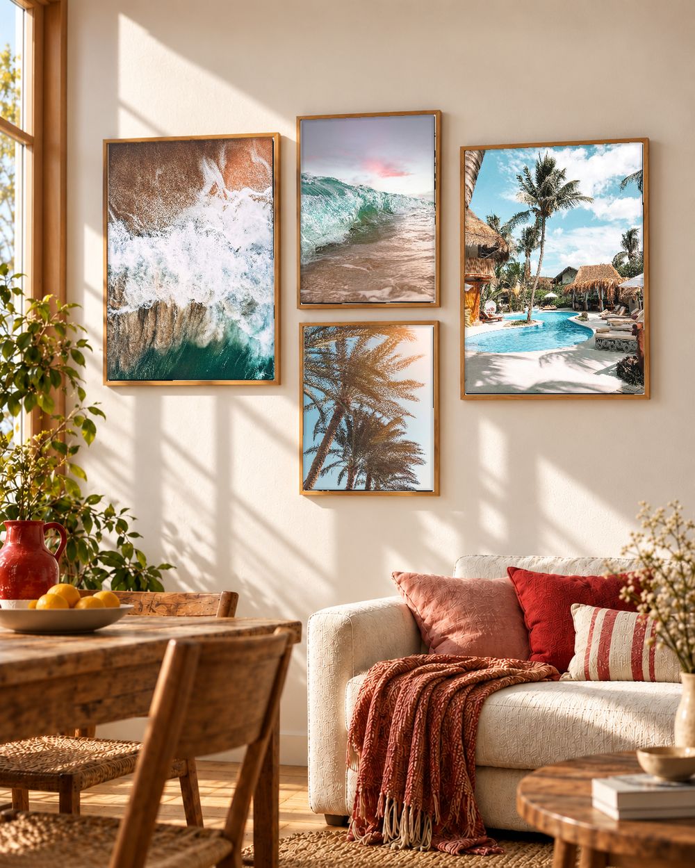 Set de cuadros decorativos que combinan