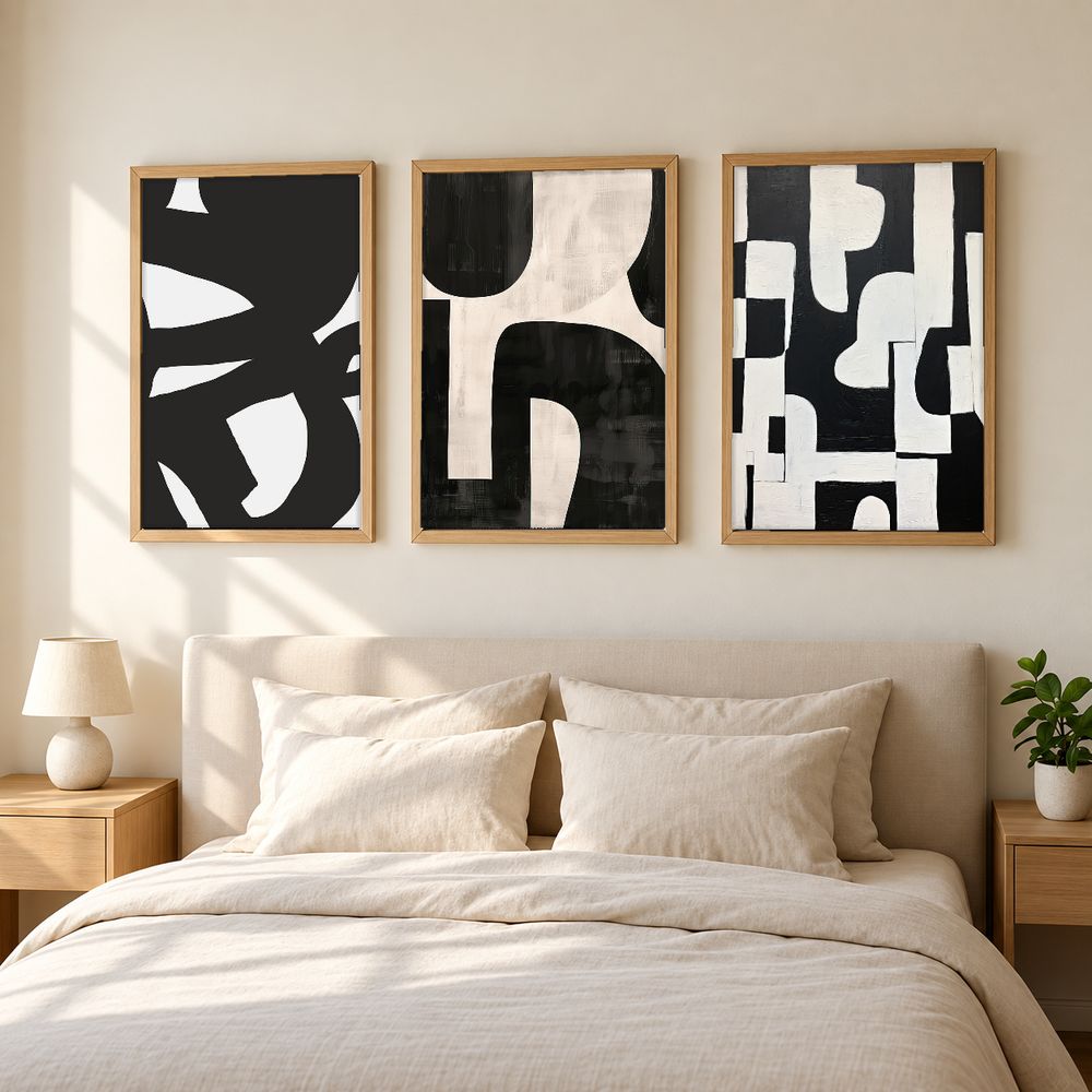 Set de cuadros decorativos que combinan