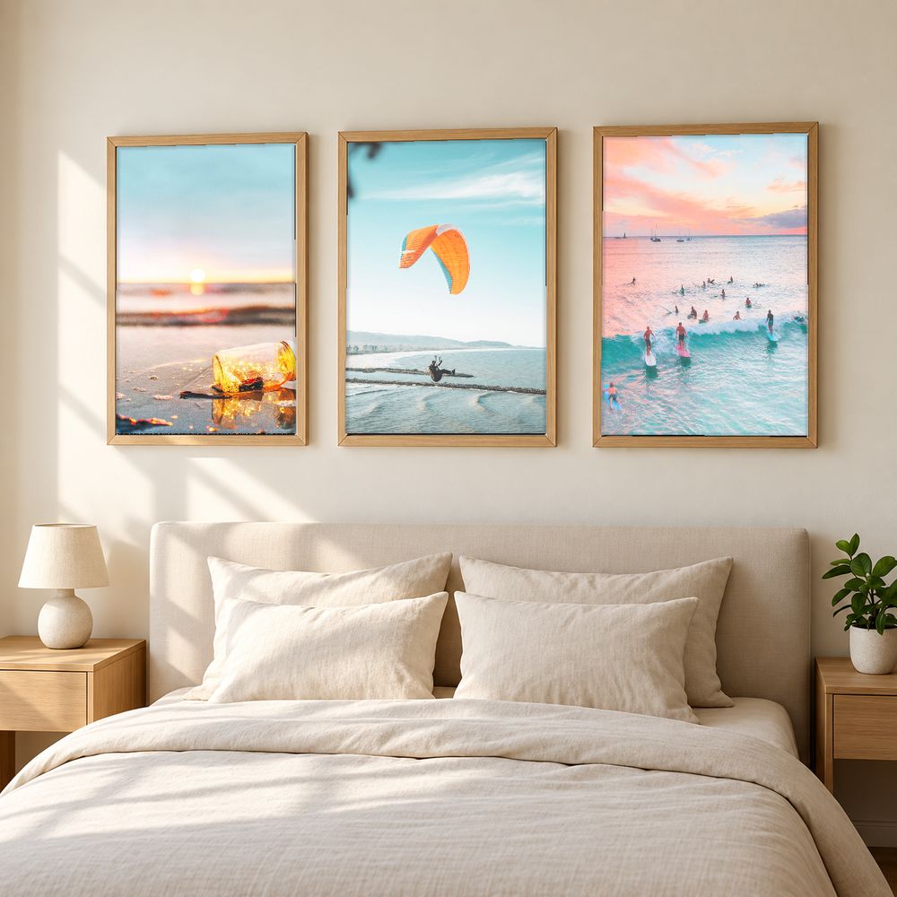 Set de cuadros decorativos que combinan