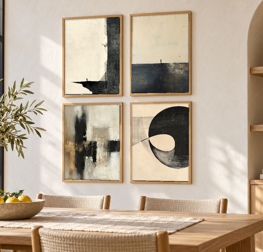 Set de cuadros decorativos que combinan