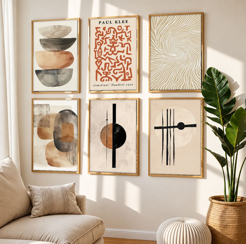 Set de cuadros decorativos que combinan