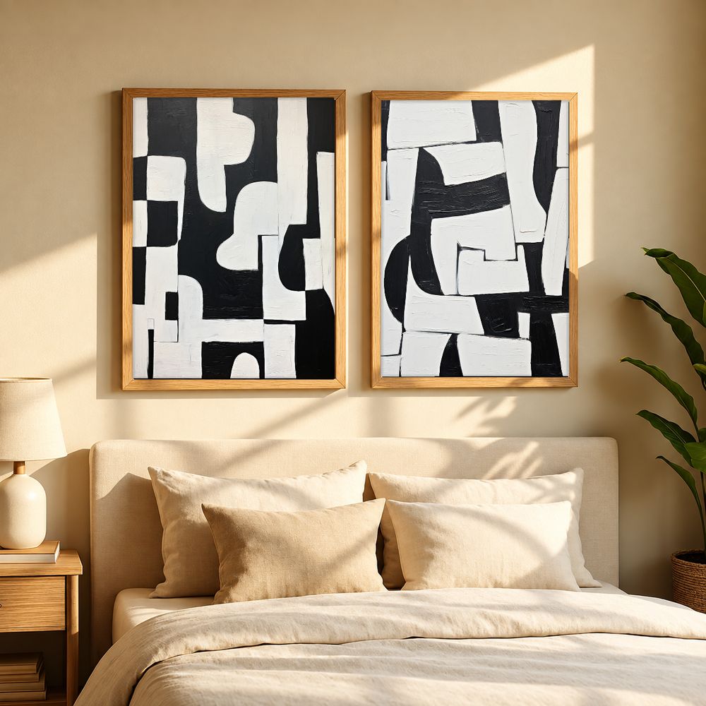 Set de cuadros decorativos que combinan