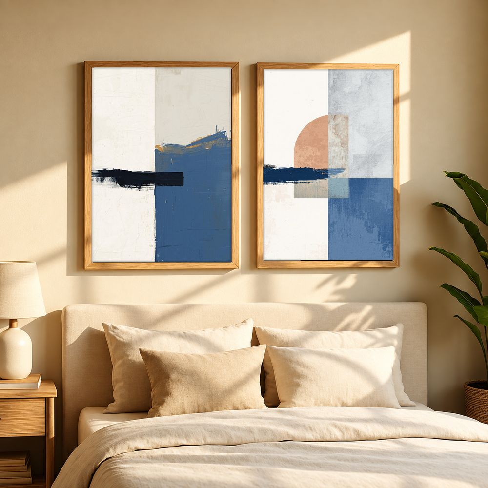 Set de cuadros decorativos que combinan