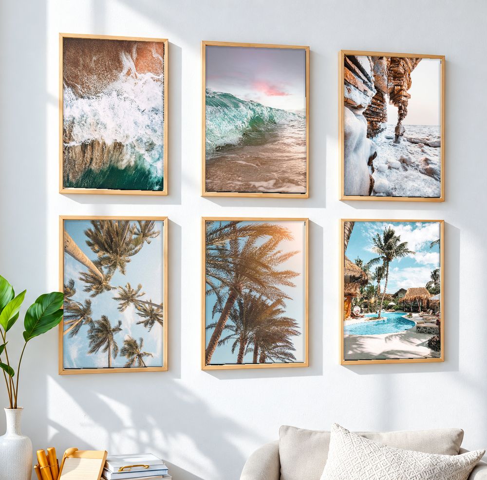 Set de cuadros decorativos que combinan