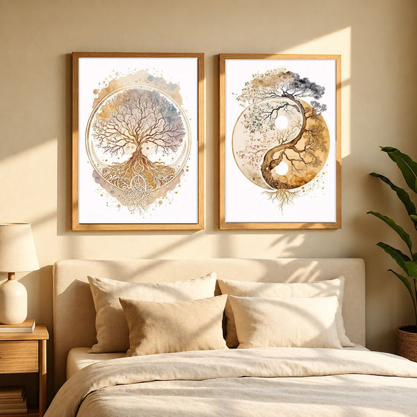 Set de cuadros decorativos que combinan