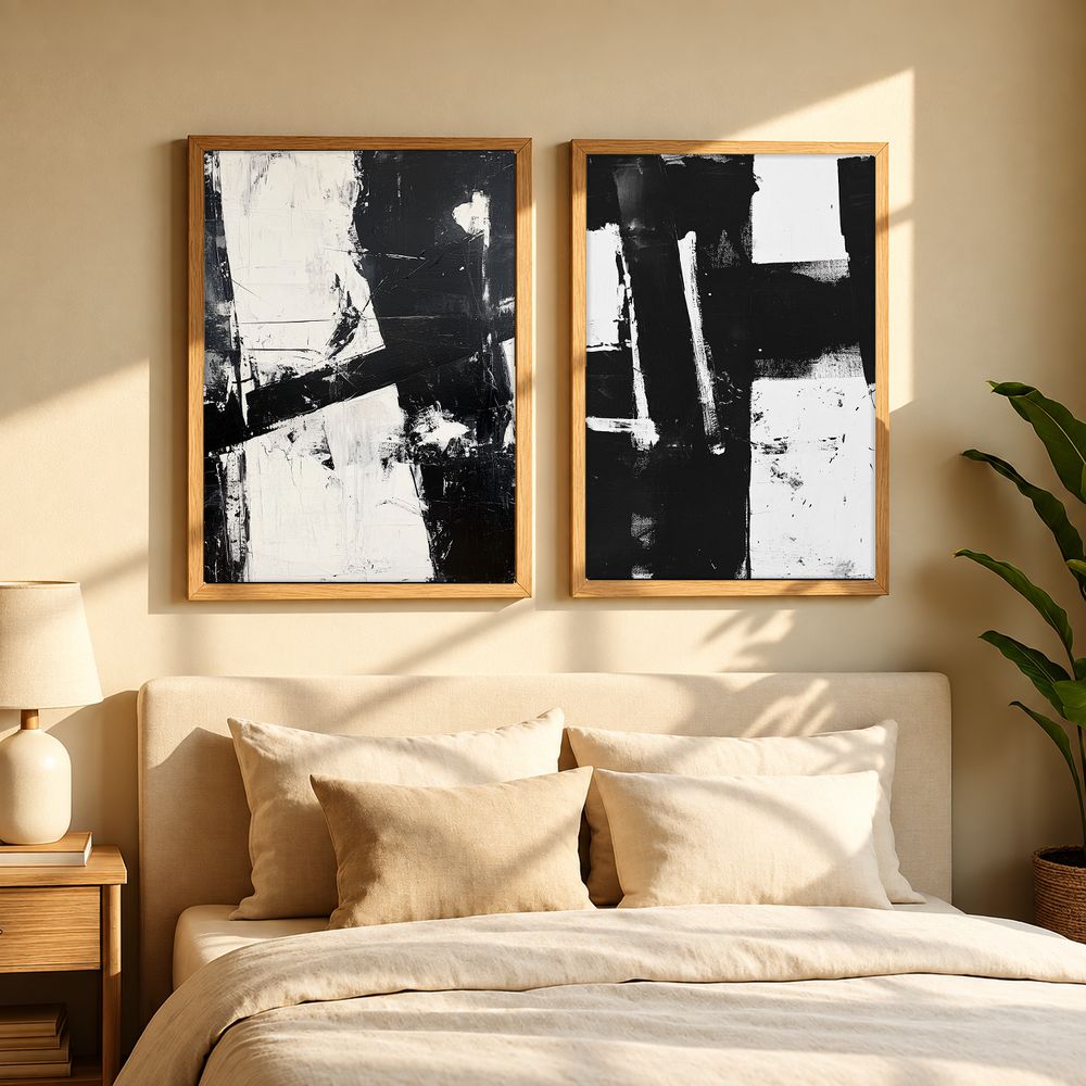 Set de cuadros decorativos que combinan