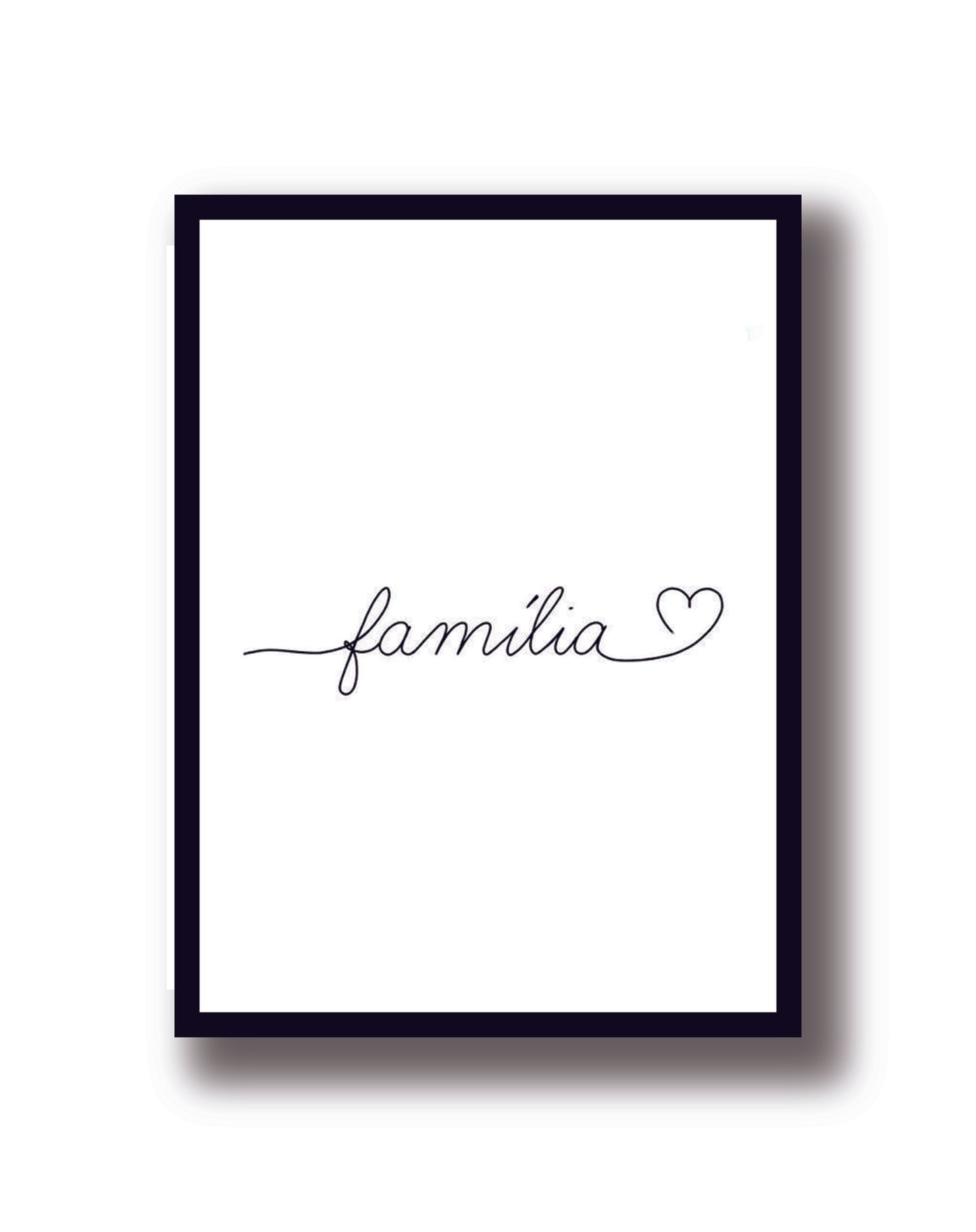Cuadro Decorativo Familia, Family, Amor