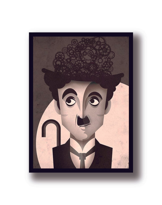 Cuadro Decorativo Charles Chaplin Charlie Chaplin, Actor, - Tree House Deco
