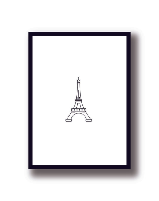Cuadro Decorativo Viajes, Travel, Torre Eiffel - Tree House Deco