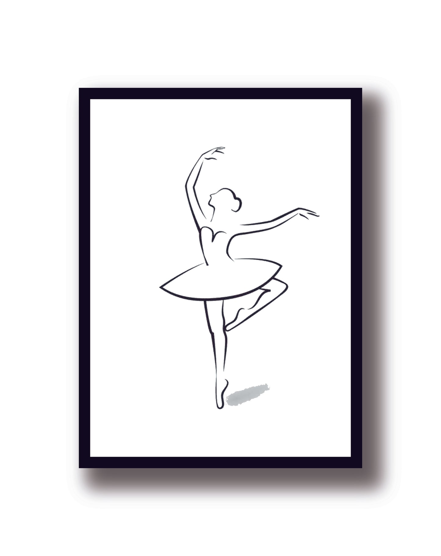 Cuadro Decorativo Ballet, Line