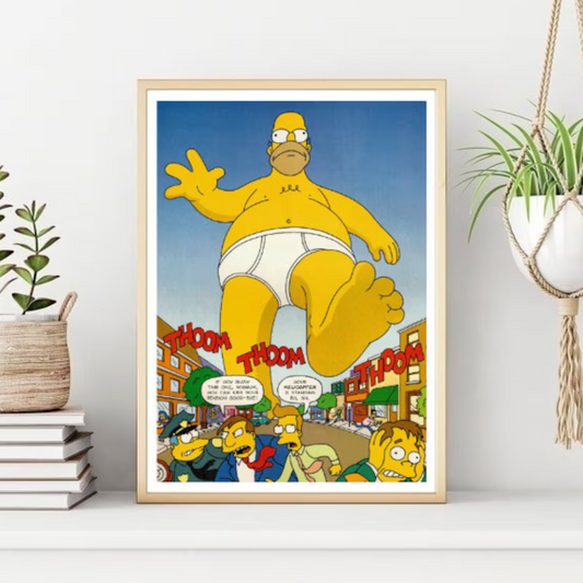 Cuadro Decorativo Homero Simpson