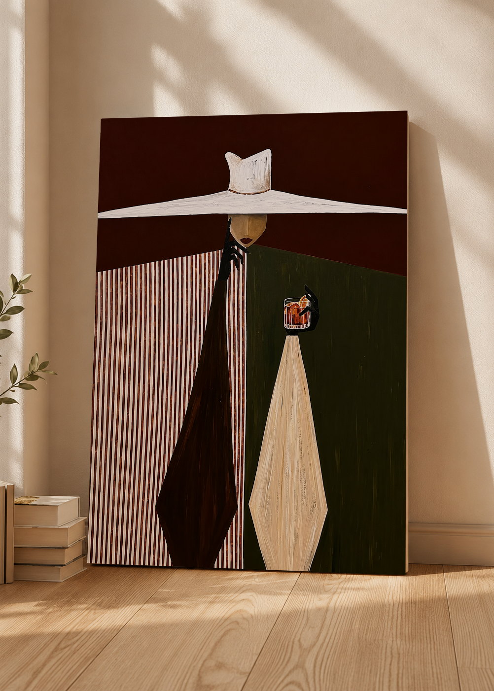 Cuadro Decorativo Mural Sin Marco 5mm - Ilustraciones Wisky