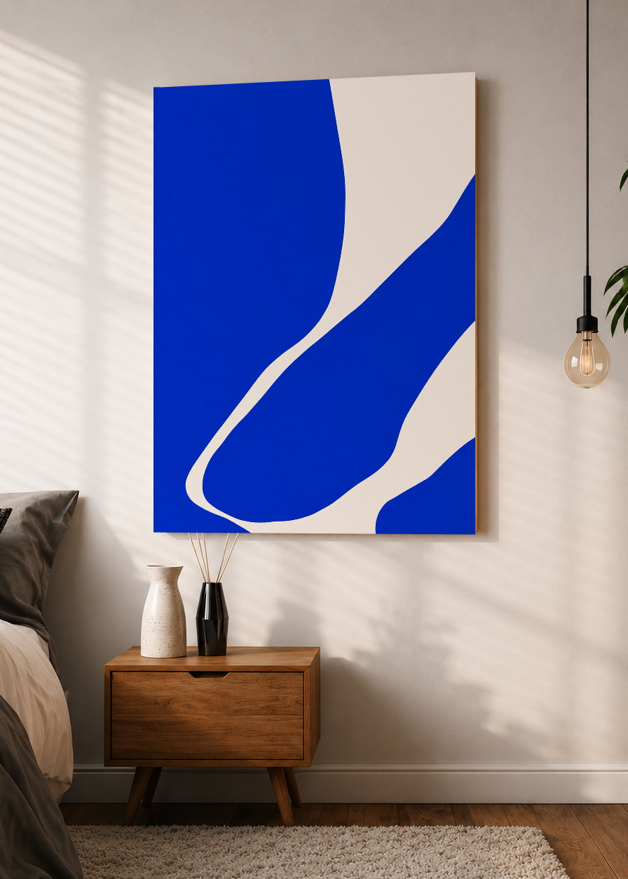 Cuadro Decorativo Mural Sin Marco 5mm - Abstractos Modernos, Abrilia I