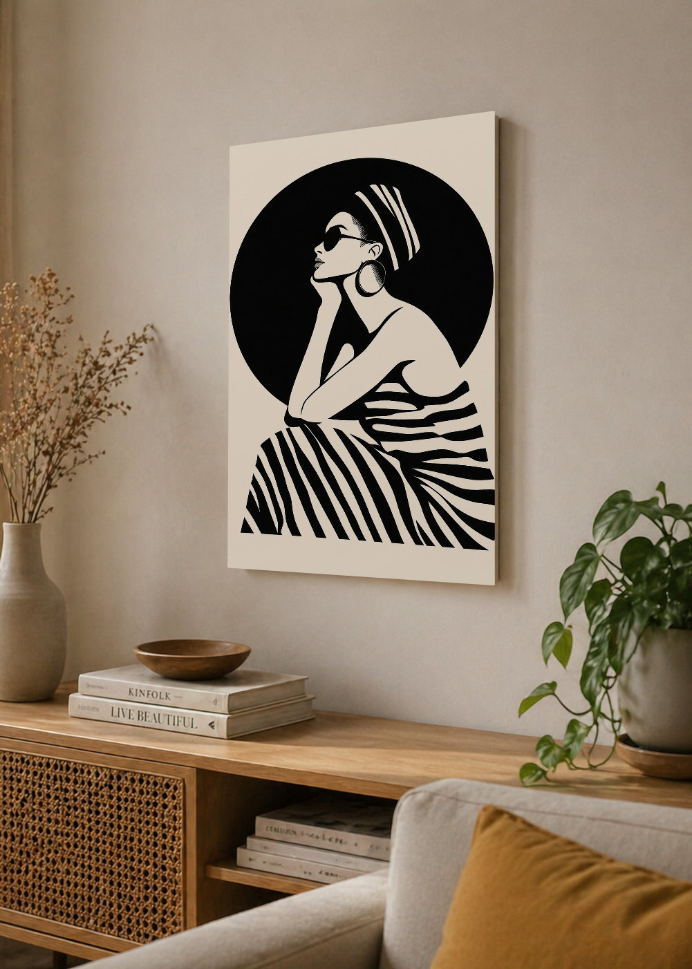 Cuadro Decorativo Mural Sin Marco 5mm - Abstractos Modernos, Abrilia X