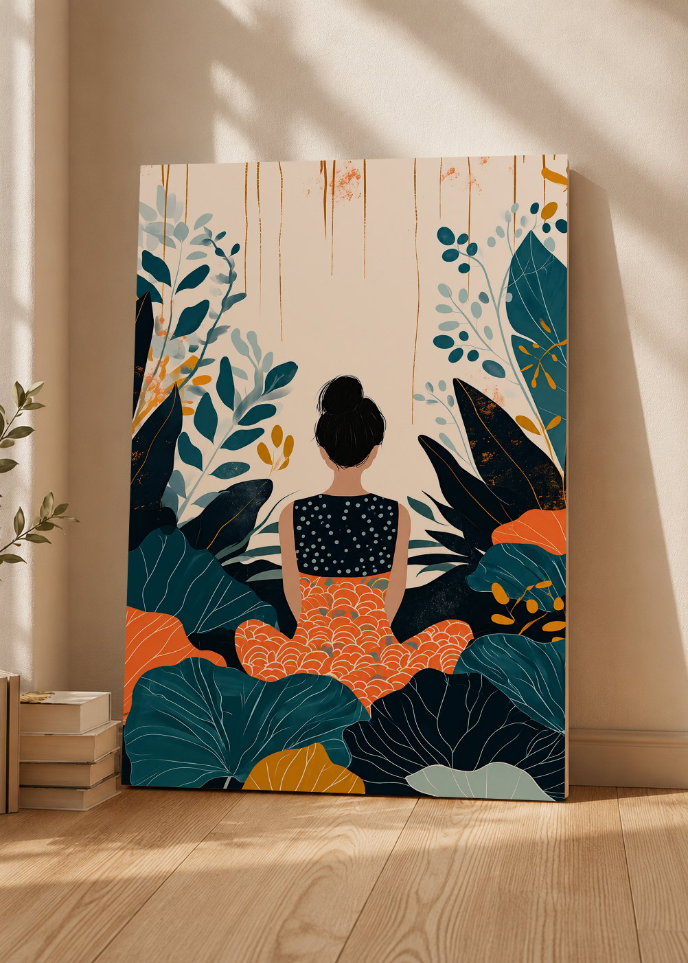 Cuadro Decorativo Mural Sin Marco 5mm - Abstractos, Modernos, Ilustraciones Modernas XIII