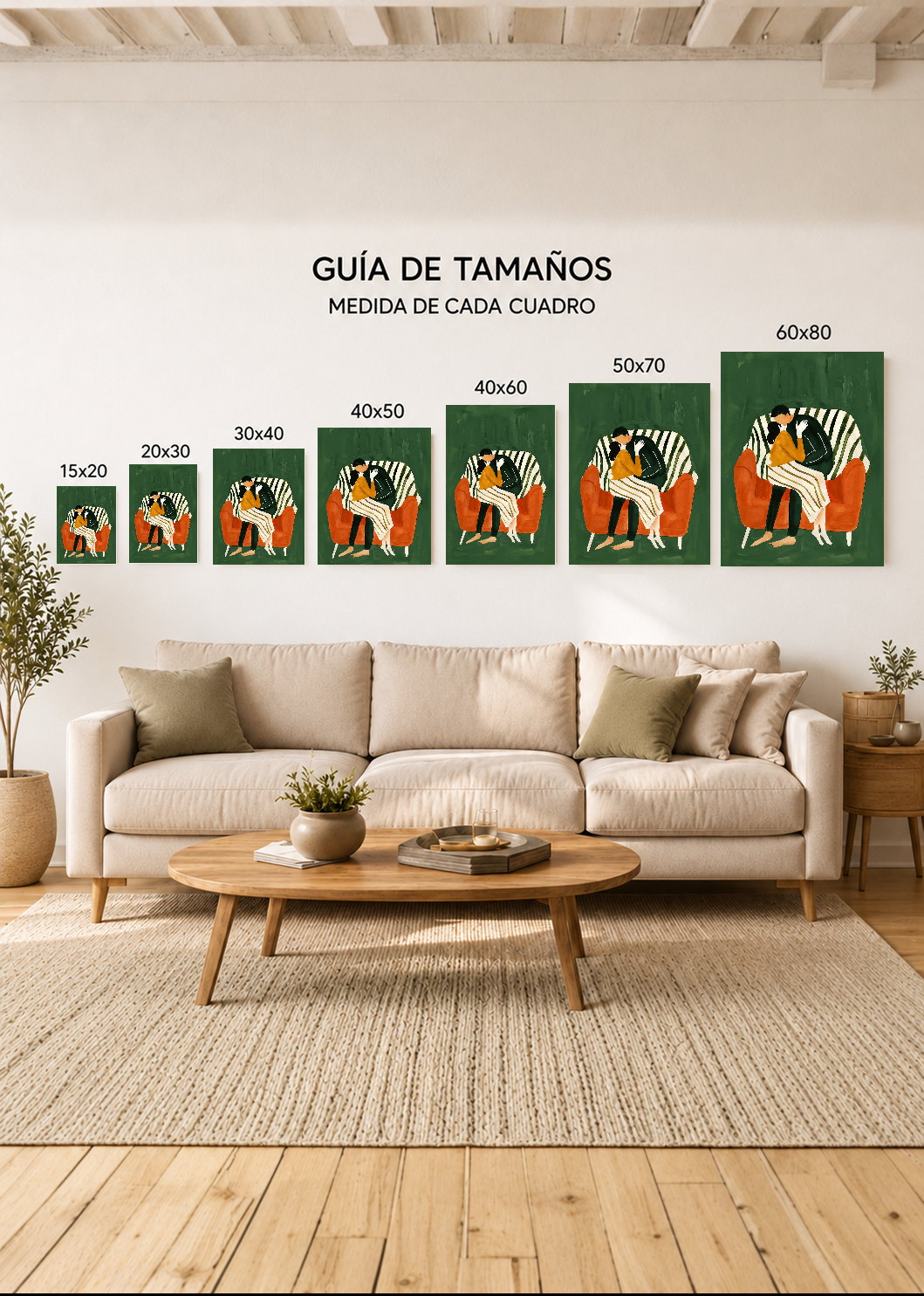 Cuadro Decorativo Mural Sin Marco 5mm - Abstractos, Modernos, Ilustraciones Modernas XXII