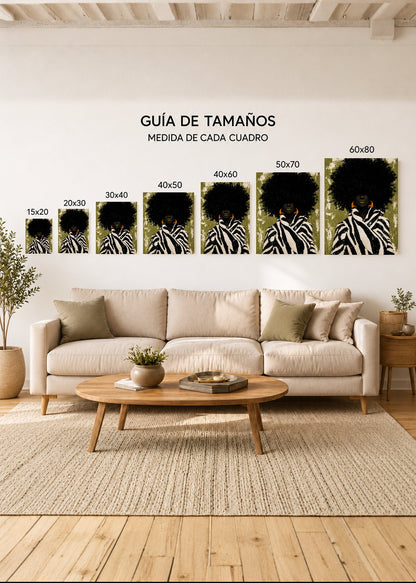 Cuadro Decorativo Mural Sin Marco 5mm - Cuadros Abstractos, Modernos, Living Abstract IV