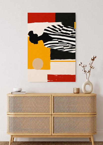 Cuadro Decorativo Mural Sin Marco 5mm - Cuadros Abstractos, Modernos, Living Abstract XII