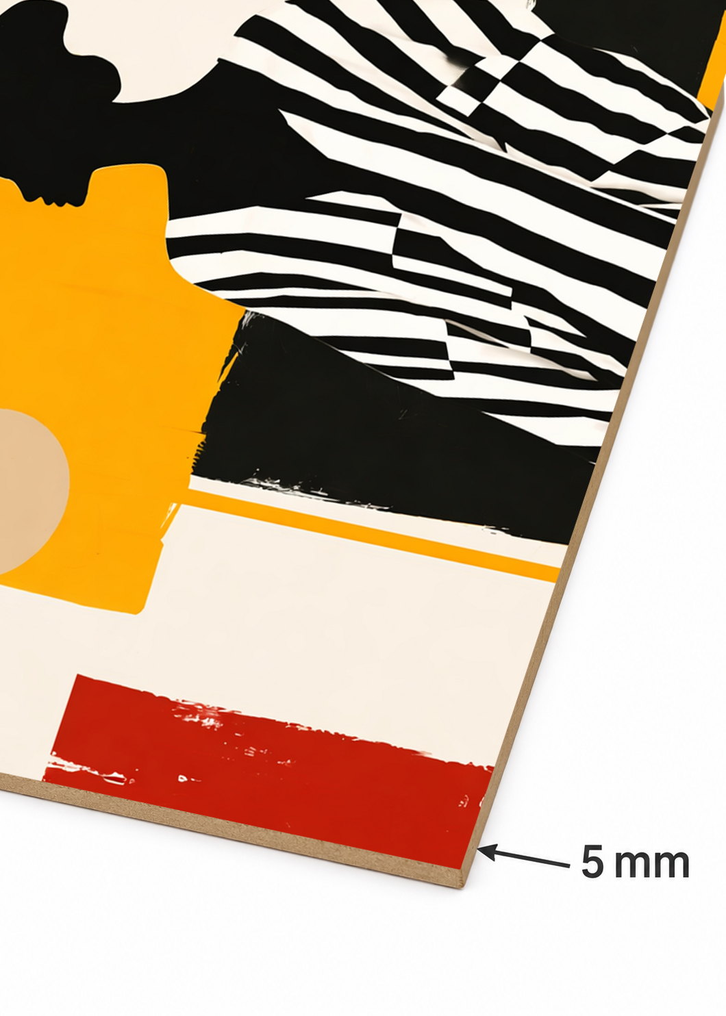 Cuadro Decorativo Mural Sin Marco 5mm - Cuadros Abstractos, Modernos, Living Abstract XII