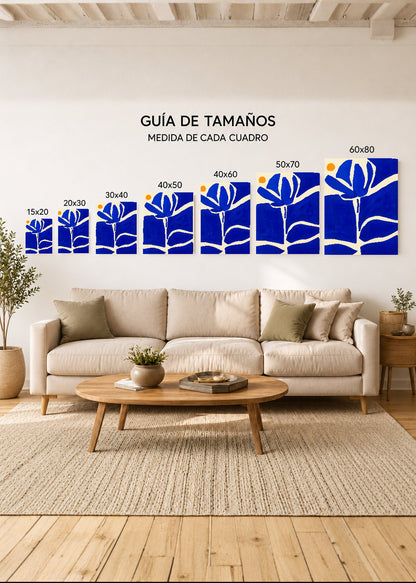 Cuadro Decorativo Mural Sin Marco 5mm - Cuadros Abstractos, Modernos, Living Abstract XVI