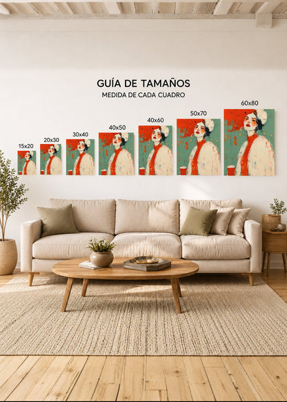 Cuadro Decorativo Mural Sin Marco 5mm - Cuadros Abstractos, Modernos, Living Abstract XXI