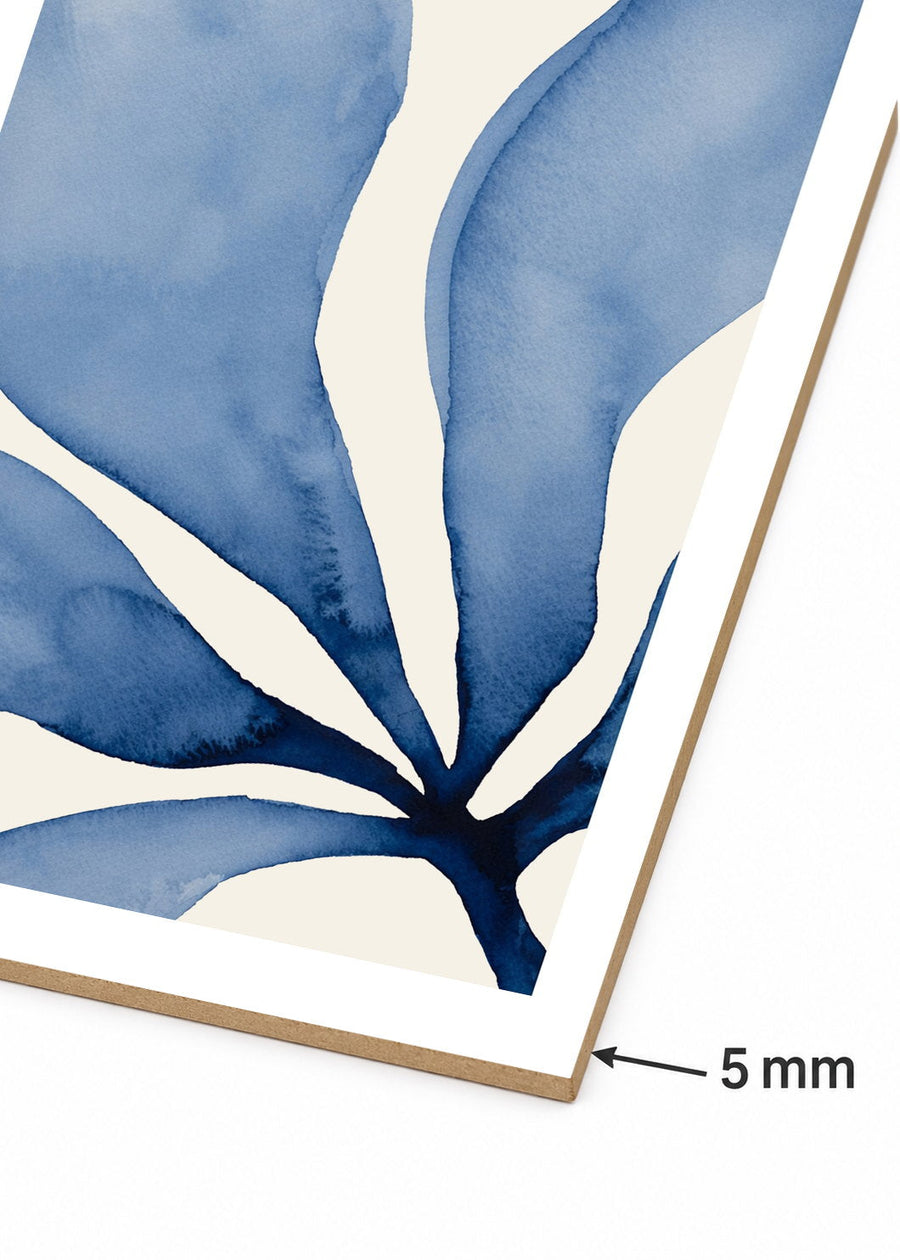 Detalle del canto de MDF de 5 mm