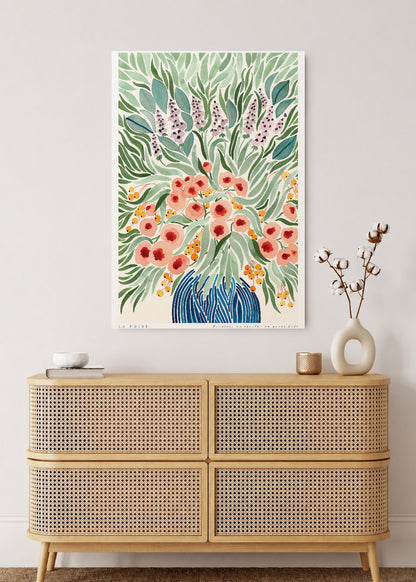 Cuadro Decorativo Mural Sin Marco 5mm - Botánicos, Plantas, Botanic Vibes XVI