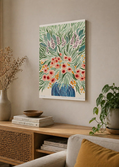 Cuadro Decorativo Mural Sin Marco 5mm - Botánicos, Plantas, Botanic Vibes XVI