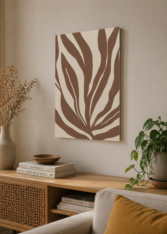 Cuadro Decorativo Mural Sin Marco 5mm - Botánicos, Plantas, Botanic Vibes XXI