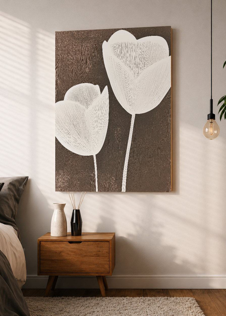 Cuadro Decorativo Mural Sin Marco 5mm - Botánicos, Plantas, Botanic Vibes XXII