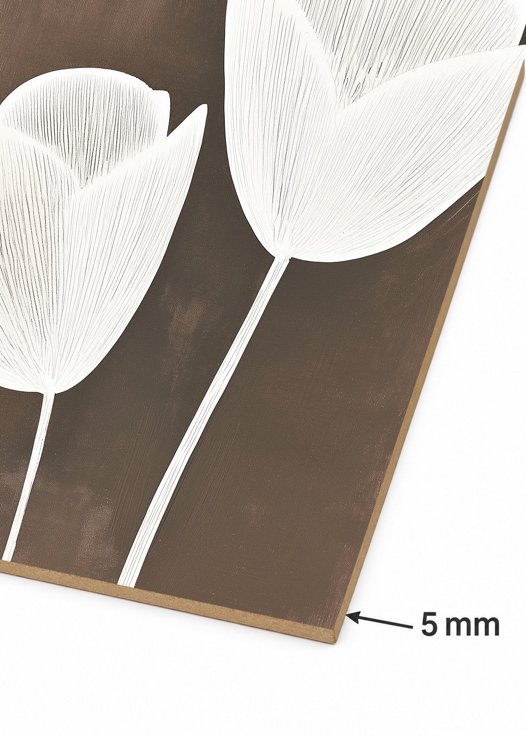 Cuadro Decorativo Mural Sin Marco 5mm - Botánicos, Plantas, Botanic Vibes XXII
