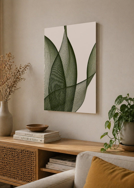Cuadro Decorativo Mural Sin Marco 5mm - Botánicos, Plantas, Botanic Vibes XXV