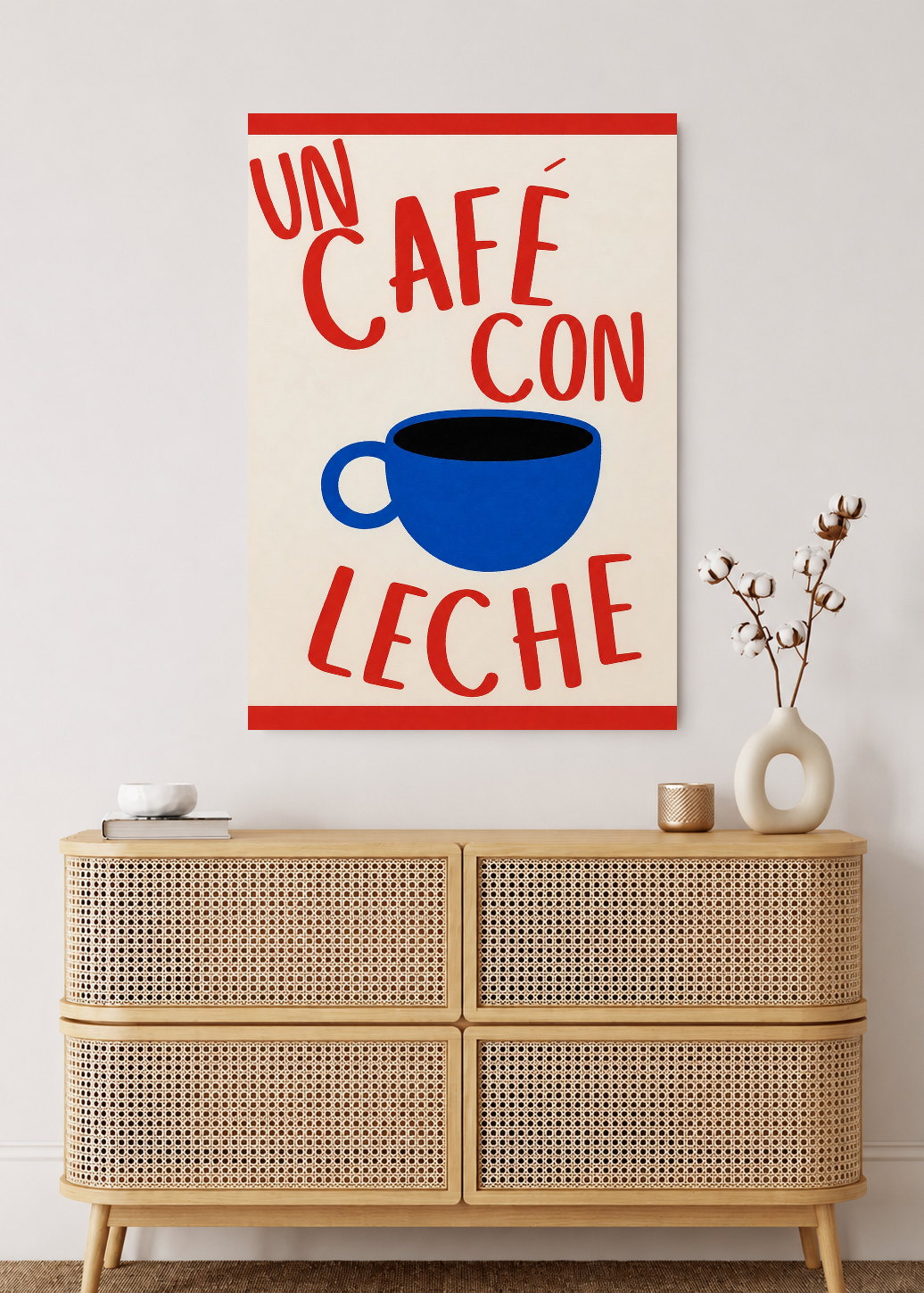 Cuadro Decorativo Mural Sin Marco 5mm - Café Coffee Mood XVI