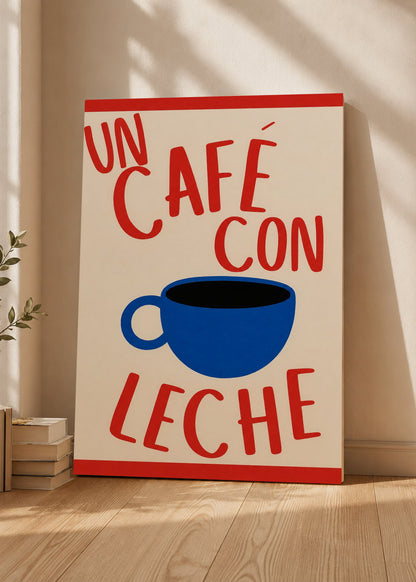 Cuadro Decorativo Mural Sin Marco 5mm - Café Coffee Mood XVI
