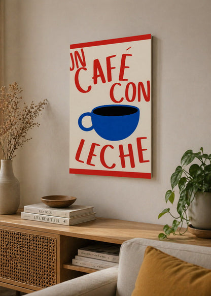 Cuadro Decorativo Mural Sin Marco 5mm - Café Coffee Mood XVI