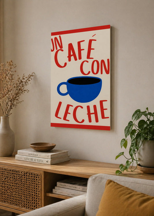 Cuadro Decorativo Mural Sin Marco 5mm - Café Coffee Mood XVI