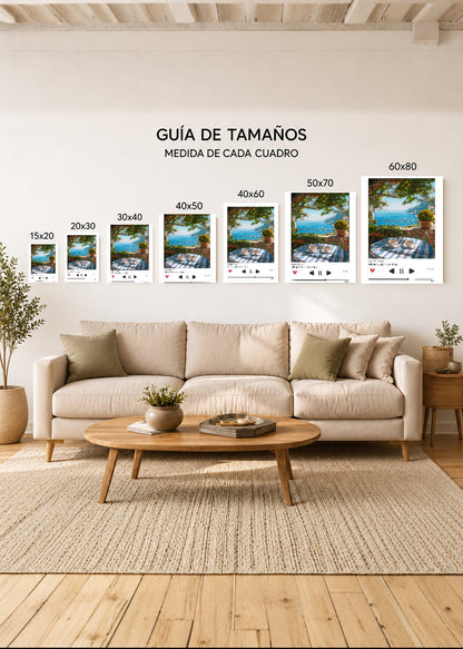 Cuadro Decorativo Mural Sin Marco 5mm - Cocina Espresso Italia Reproductor