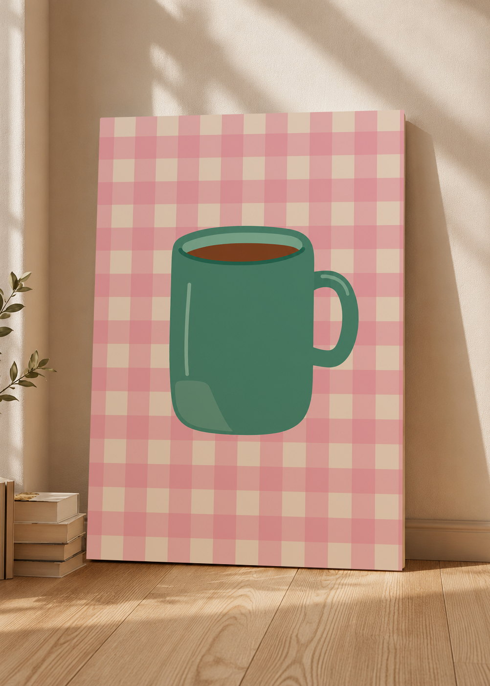 Cuadro Decorativo Mural Sin Marco 5mm - Coffee Mood XIV