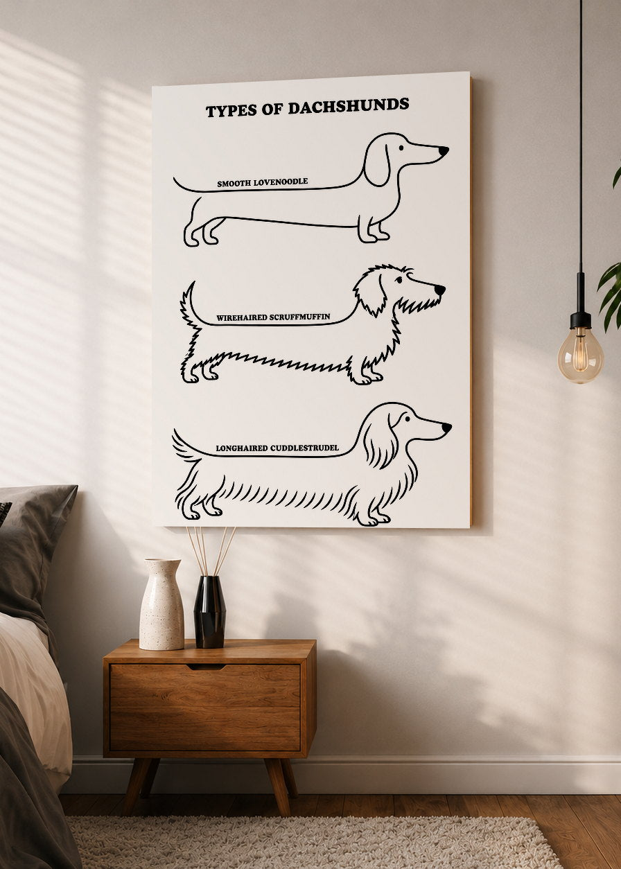 Cuadro Decorativo Mural Sin Marco 5mm - Como Perros y Gatos II