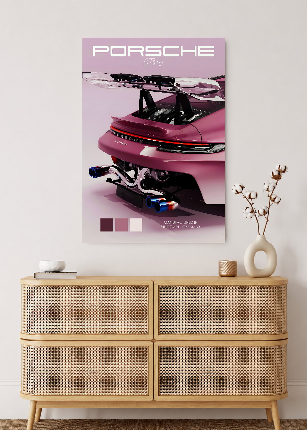 Cuadro Decorativo Mural Sin Marco 5mm - Deportes, Autos, The Man Cave Collection XI