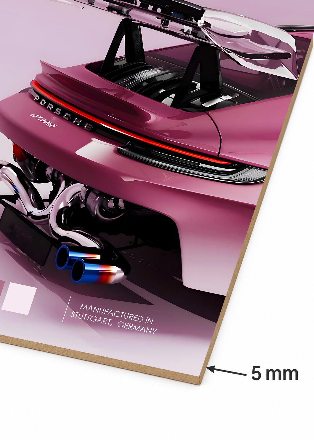 Cuadro Decorativo Mural Sin Marco 5mm - Deportes, Autos, The Man Cave Collection XI