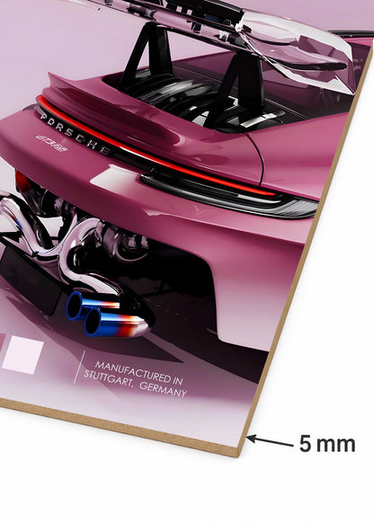 Cuadro Decorativo Mural Sin Marco 5mm - Deportes, Autos, The Man Cave Collection XI