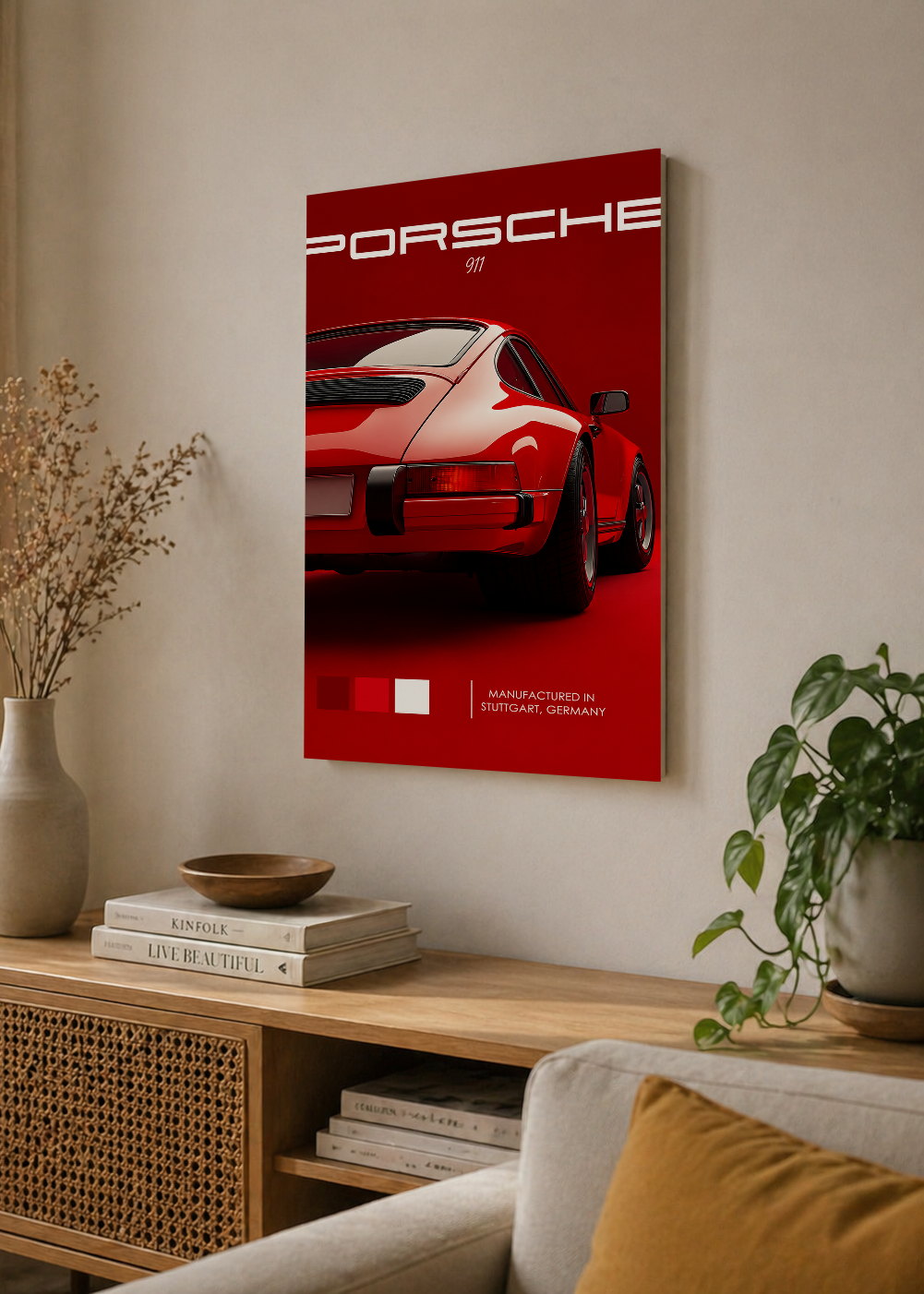 Cuadro Decorativo Mural Sin Marco 5mm - Deportes, Autos, The Man Cave Collection X
