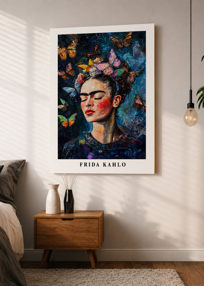 Cuadro Decorativo Mural Sin Marco 5mm - Edición especial Frida Kahlo IV