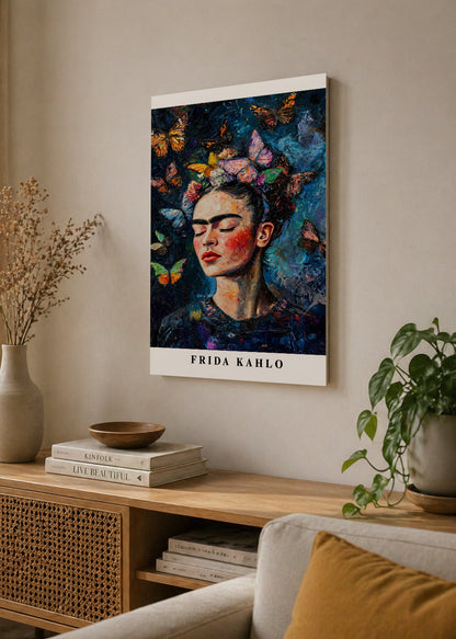 Cuadro Decorativo Mural Sin Marco 5mm - Edición especial Frida Kahlo IV
