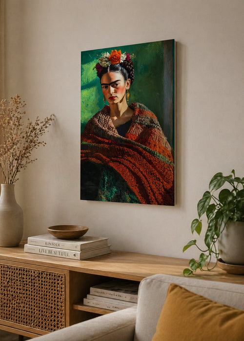 Cuadro Decorativo Mural Sin Marco 5mm - Edición especial Frida Kahlo VI