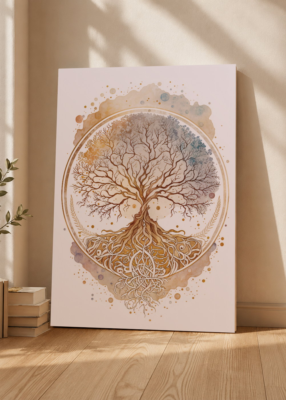 Cuadro Decorativo Mural Sin Marco 5mm - Espiritual, Árbol de la vida