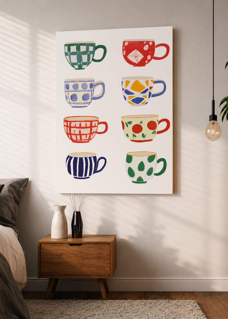 Cuadro Decorativo Mural Sin Marco 5mm - Cafe Coffee Mood XIV 1