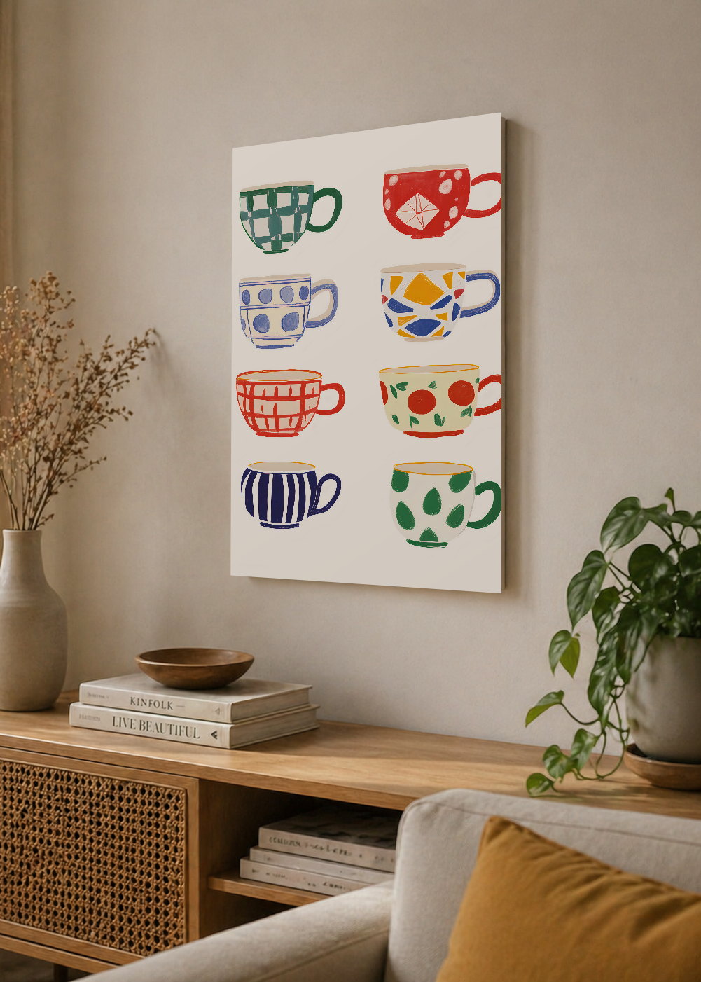 Cuadro Decorativo Mural Sin Marco 5mm - Cafe Coffee Mood XIV 1